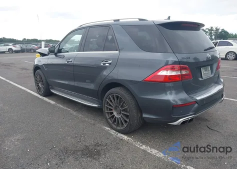 2013 Mercedes-Benz Ml 63 Amg 4Matic from USA, damaged, VIN 4JGDA7EB1DA118278
